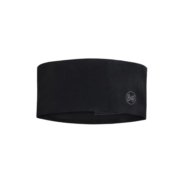 Bandeau ski BUFF THERMONET HEADBAND SOLID BLACK