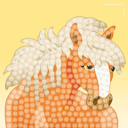 PlayMais Trendy Mosaic Horse