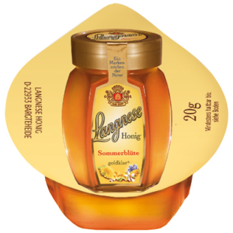 Langnese Landhonig goldklar Portionen 72x20g=1440g MHD:5.9.26