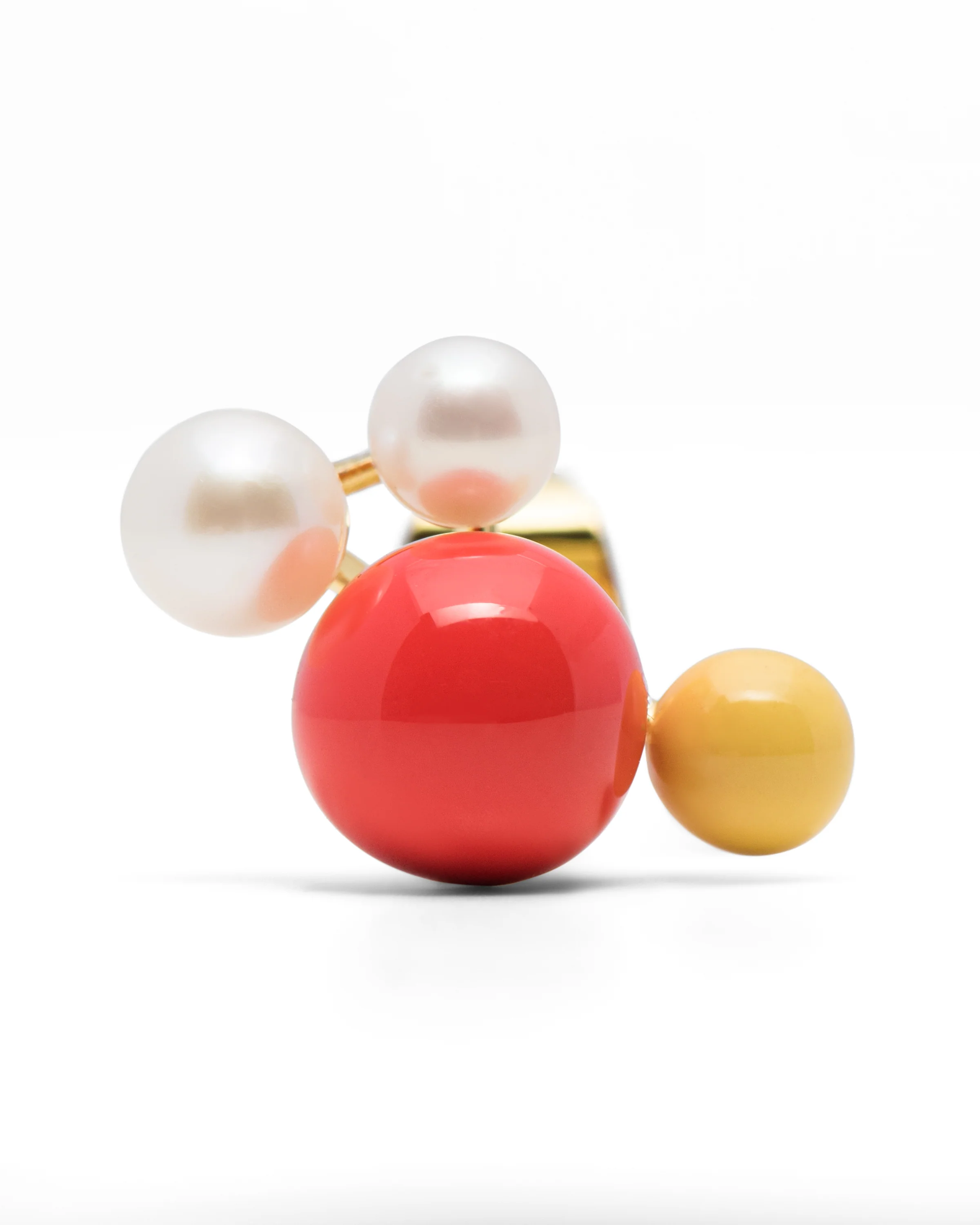 LULU Copenhagen  Bouquet ørering - forgyldt