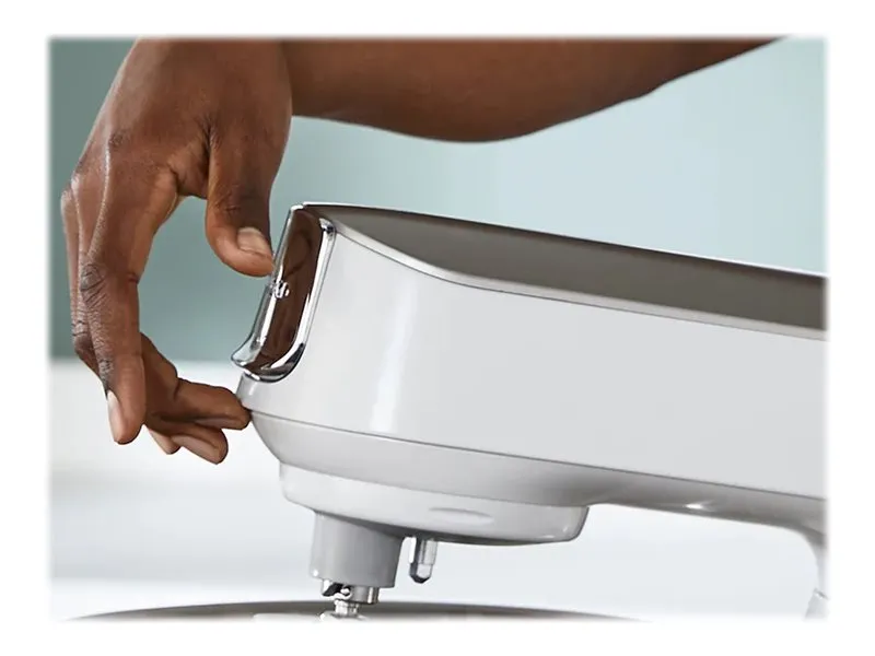 Kenwood Titanium Chef Baker KVC65.001WH - Køkkenmaskine - 1200 W - hvid/champagnecreme