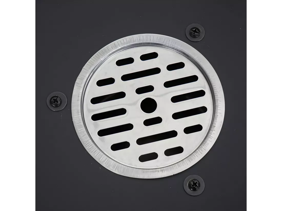 Plaque de cuisson avec grill MCW-K97, Ø59cm noir