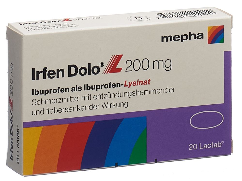 IRFEN L Lactab 200 mg Blist 20 Stk