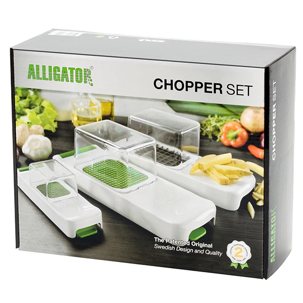 Set de 3 coupe-légumes Alligator