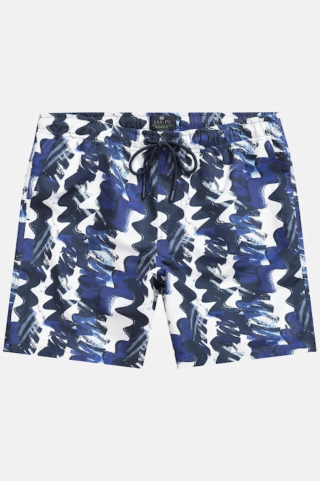 JAY-PI Badeshorts, Beachwear, Elastikbund, Grafik Print