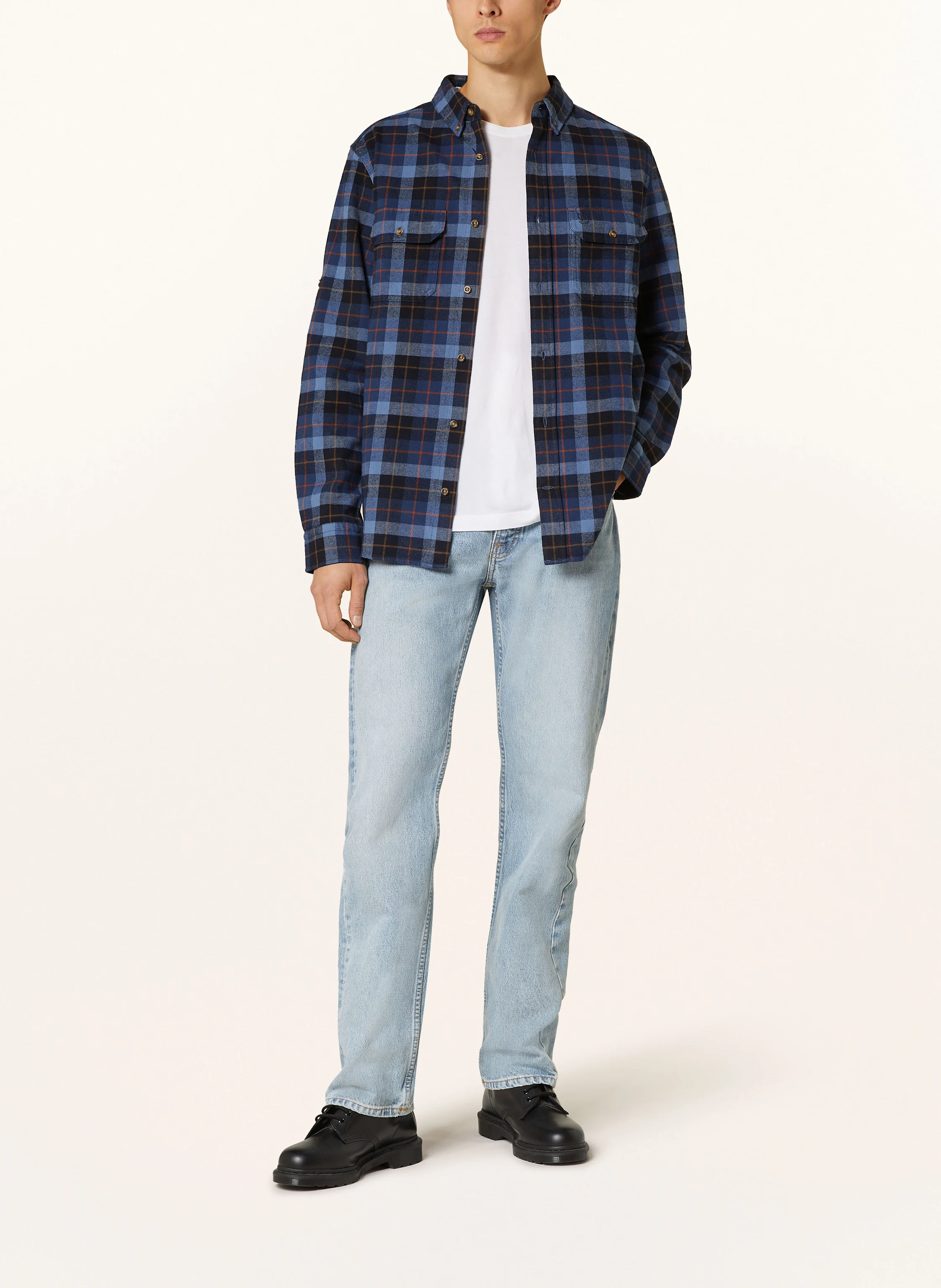 FJÄLLRÄVEN Flanellhemd SINGI Regular Fit