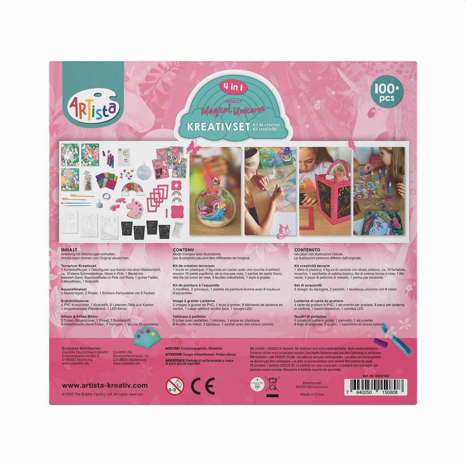 Artista Kreativset Einhorn 4in1