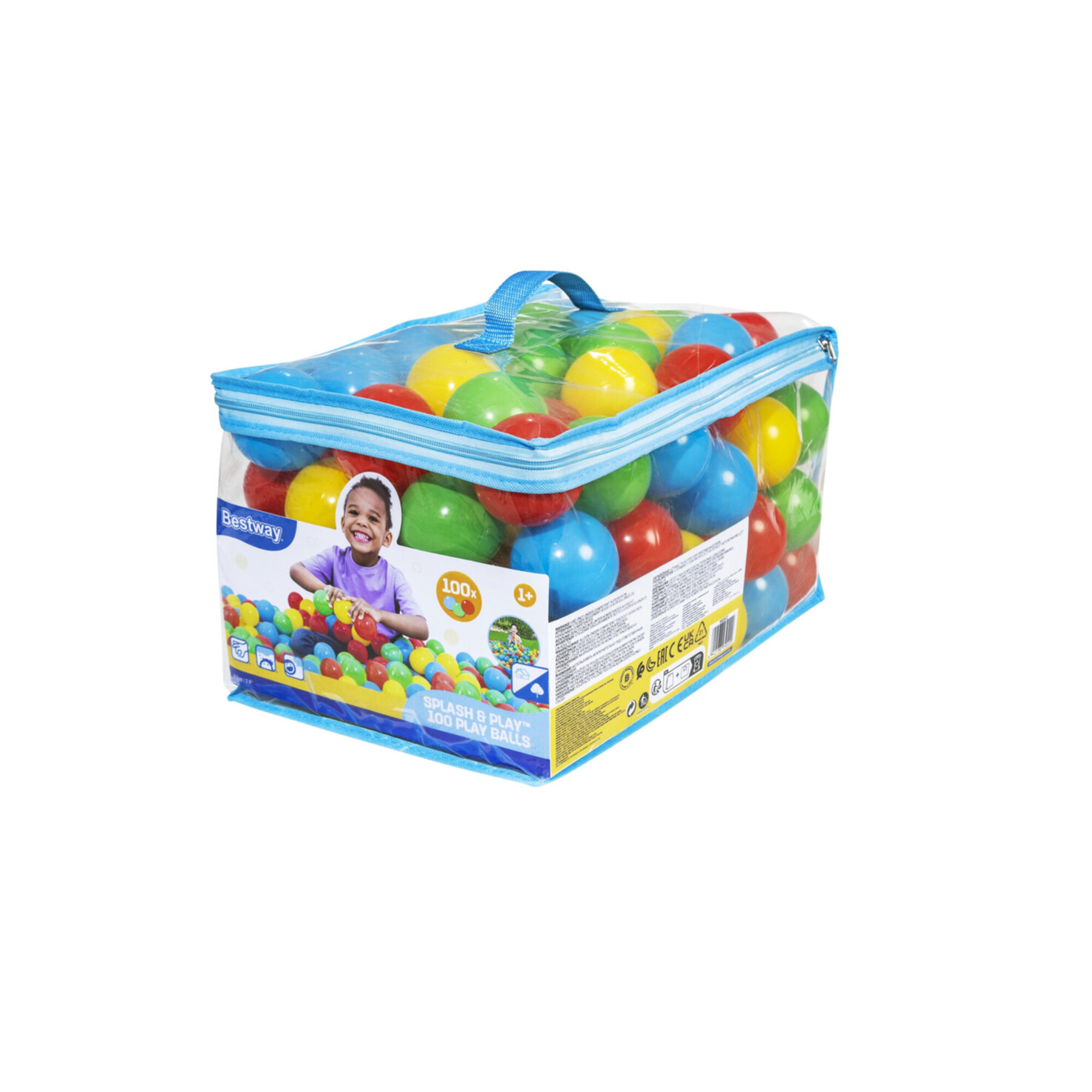 Bestway® Splash & Play™ Spielbälle, 100 Stück