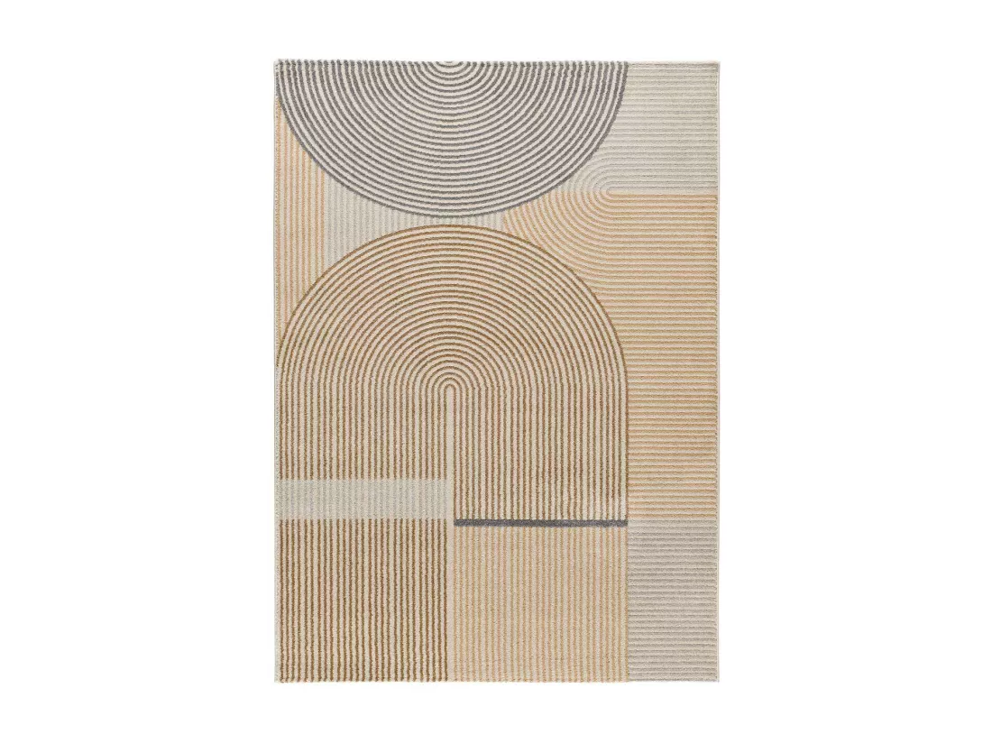 Tapis intérieur - scandinave - beige - 140 x 200 cm - GARDEN