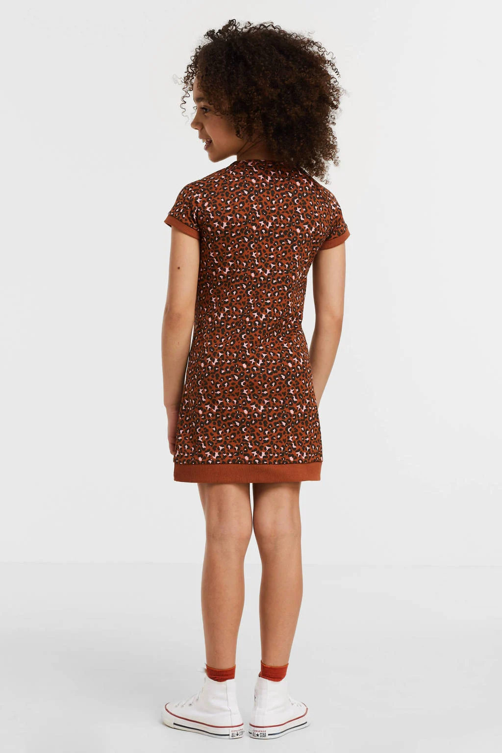 Koko Noko jurk met all over print camel