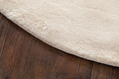 KMCarpets Gulvteppe Rund 160, Soft Natur