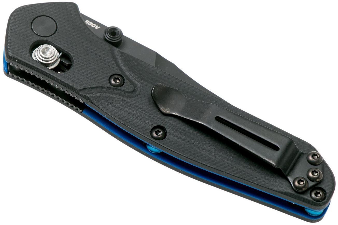 Benchmade 945BK-1 Black Mini Osborne zakmes, Warren Osborne design