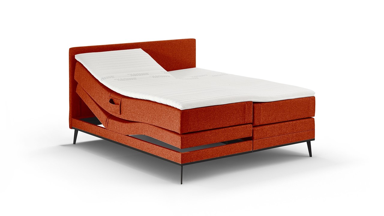 Elektrische boxspring Viggo adore koper