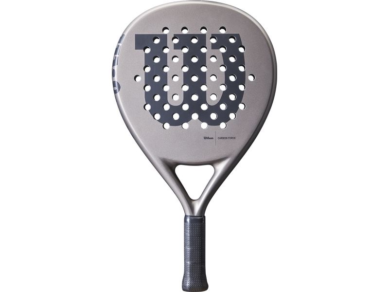 Wilson Padelracket Carbon Force Grau Padelschläger mit Carbon Rahmen