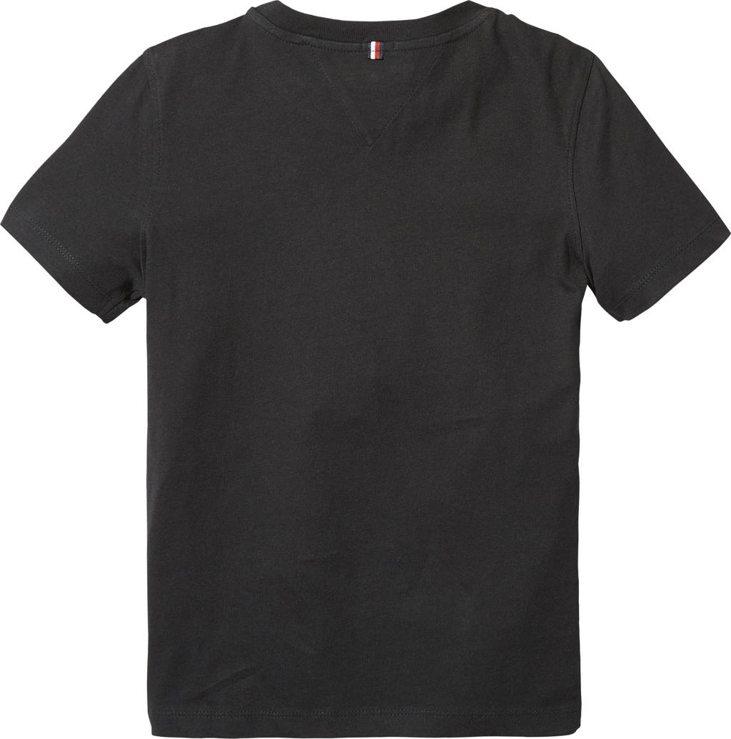 Tommy Hilfiger T-shirt van katoen zwart