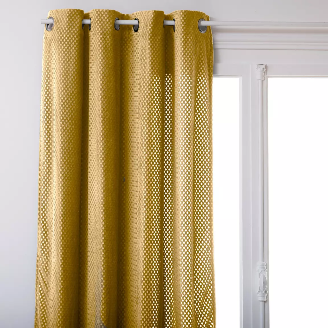 Rideau (140 x 260 cm) Carro Jaune ocre