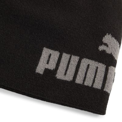 PumaEss No 1 Logo Cuffless Beanie Jr - schwarz