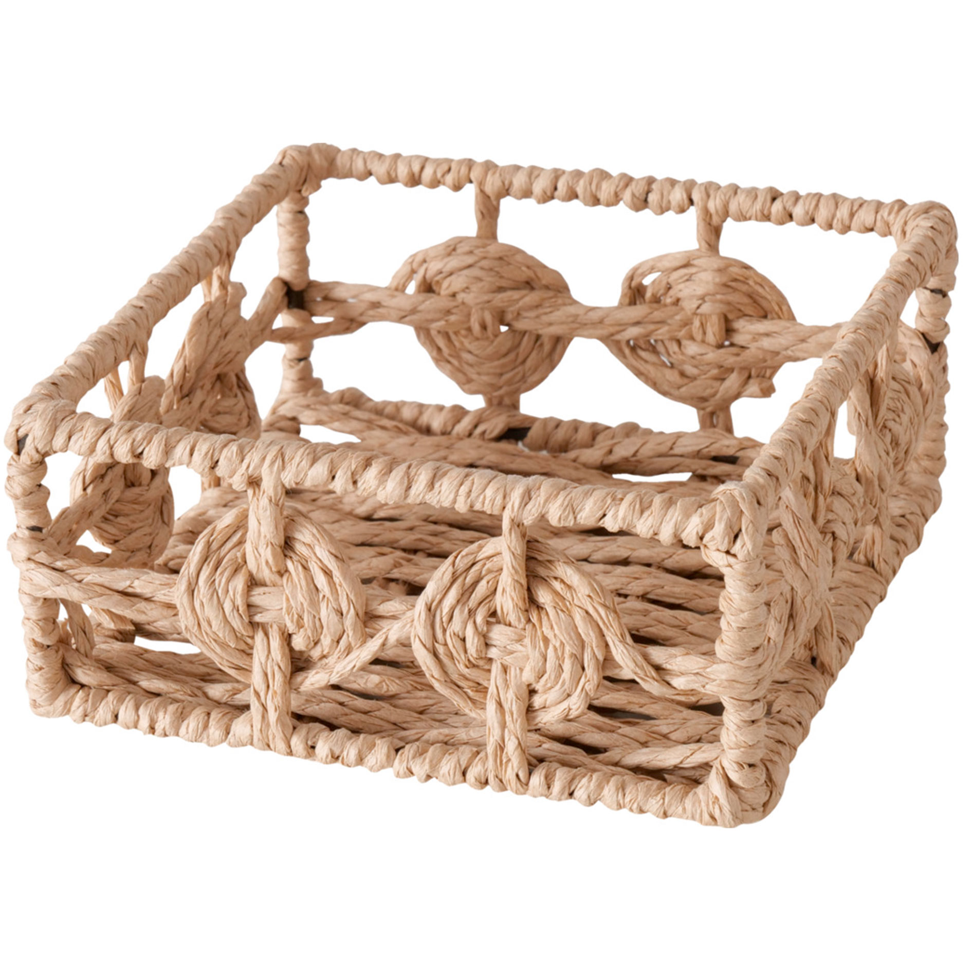 Serviettenhalter - natur - Korb-Design