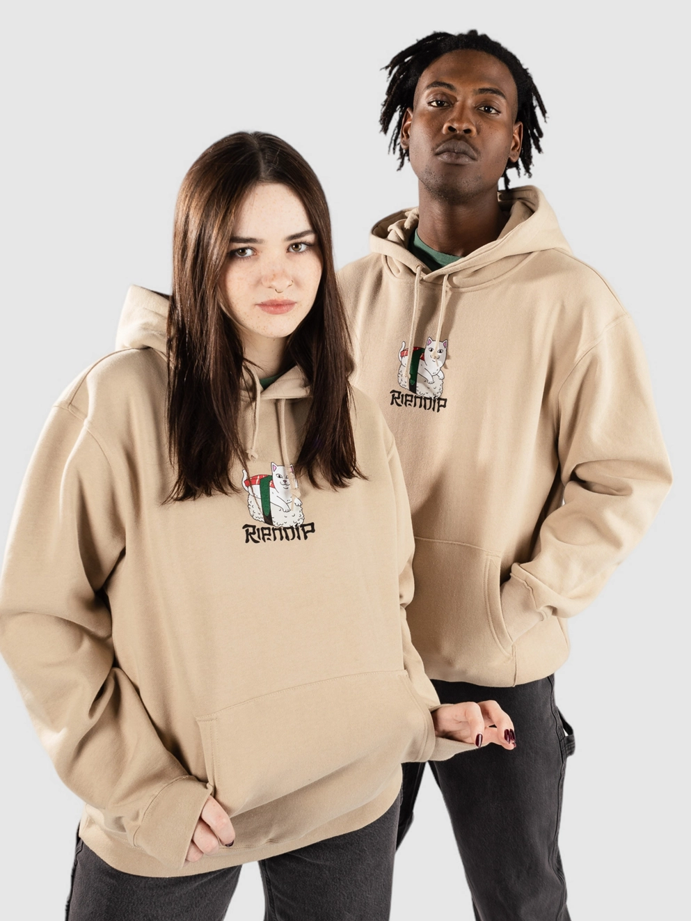 RIPNDIP Sushi Nerm Hoodie sand