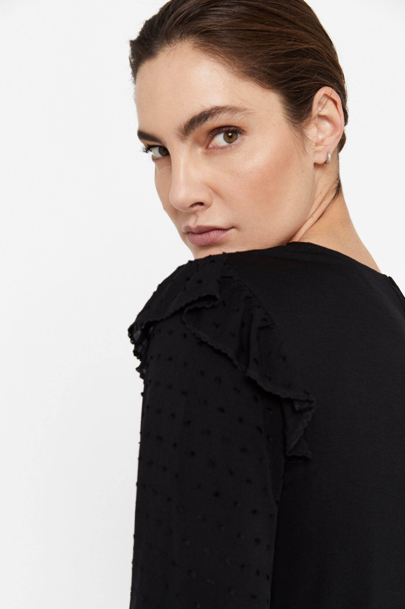 Top combinado Plumeti - Preto