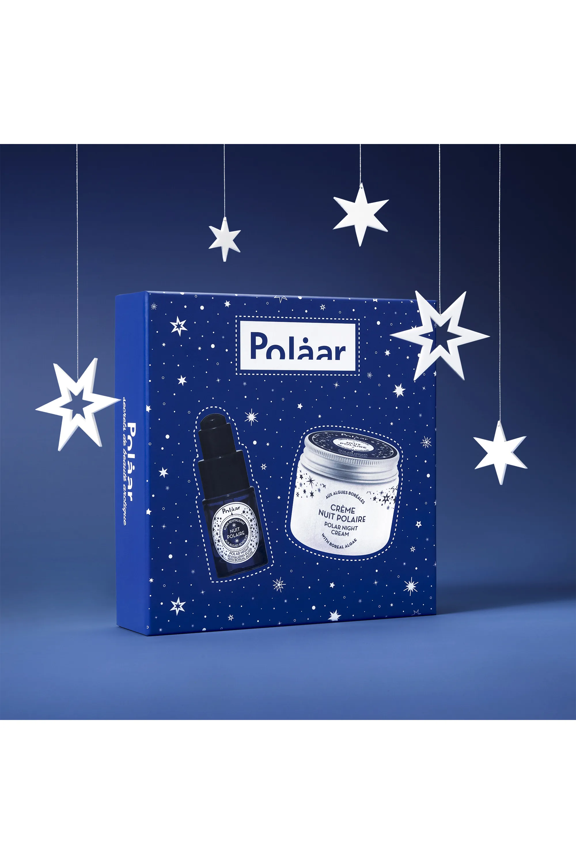 Polaar Coffret Nuit Polaire duo Crème de nuit + Elixir revitalisant