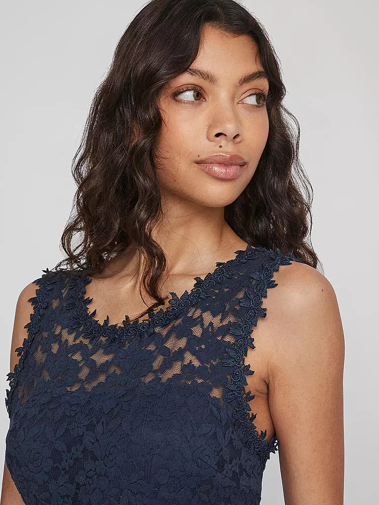 VILA Abendkleid VILYNNEA dunkelblau