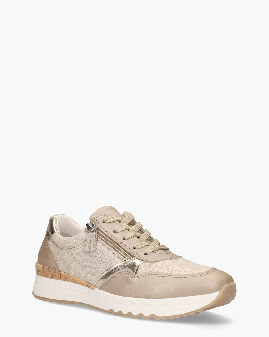 Cypres Tamar Taupe Damessneakers