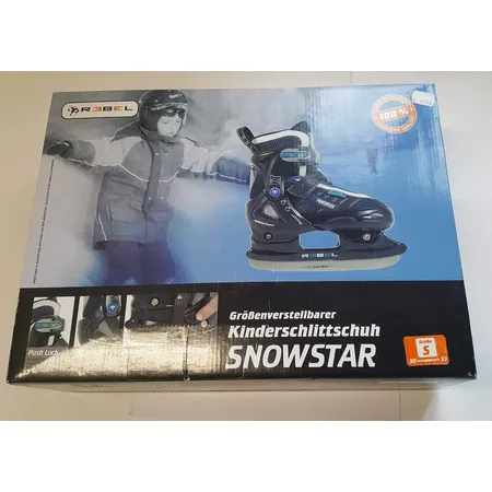 Rebel Kinderschlittschuh Snowstar größenverstallbar Gr. 30-33