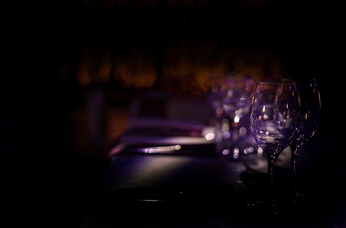 Dinner in the Dark in München - Nymphenburg
