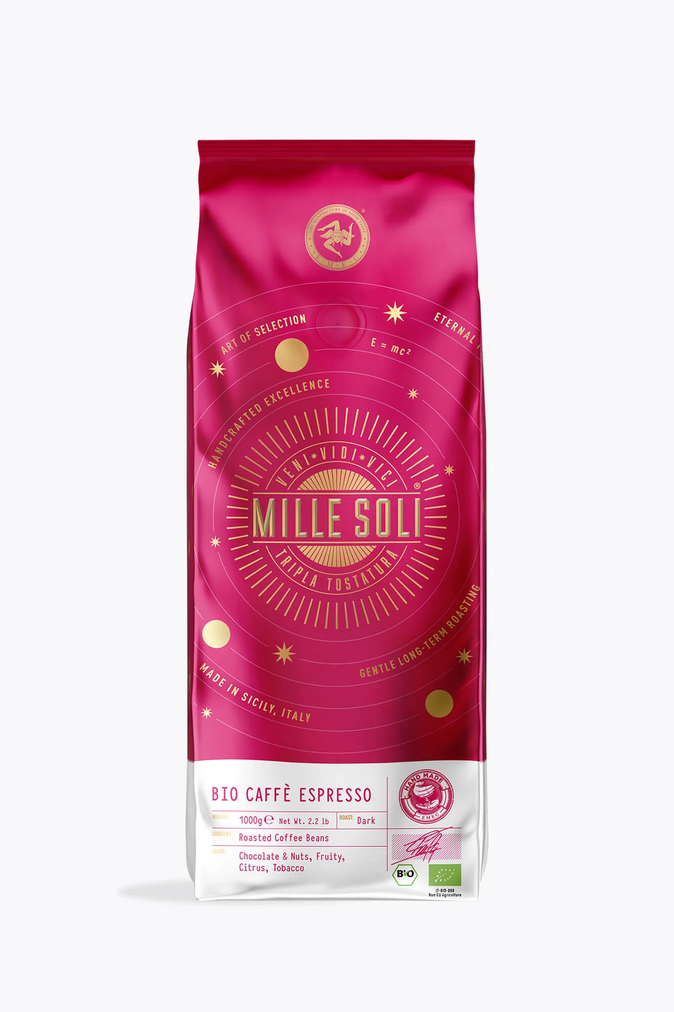 Mille Soli Caffe Espresso Bio Vorteilspaket 4kg