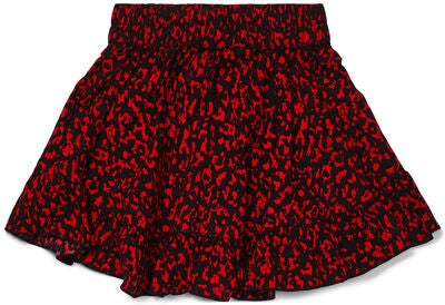 Luca & Lola Lula Skjørt, Red Leopard
