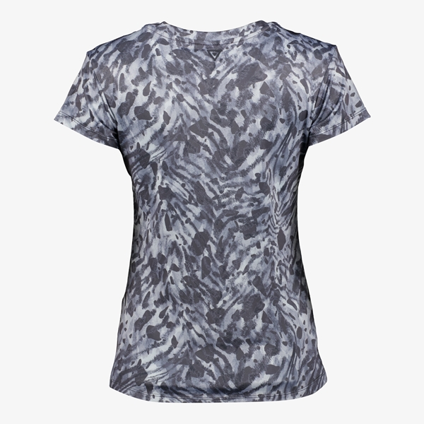 Osaga dames sport T-shirt met print grijs