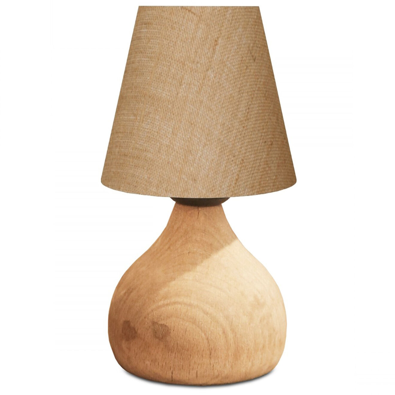 Opviq Lampe de table Ayd beige - D.13x13 cm