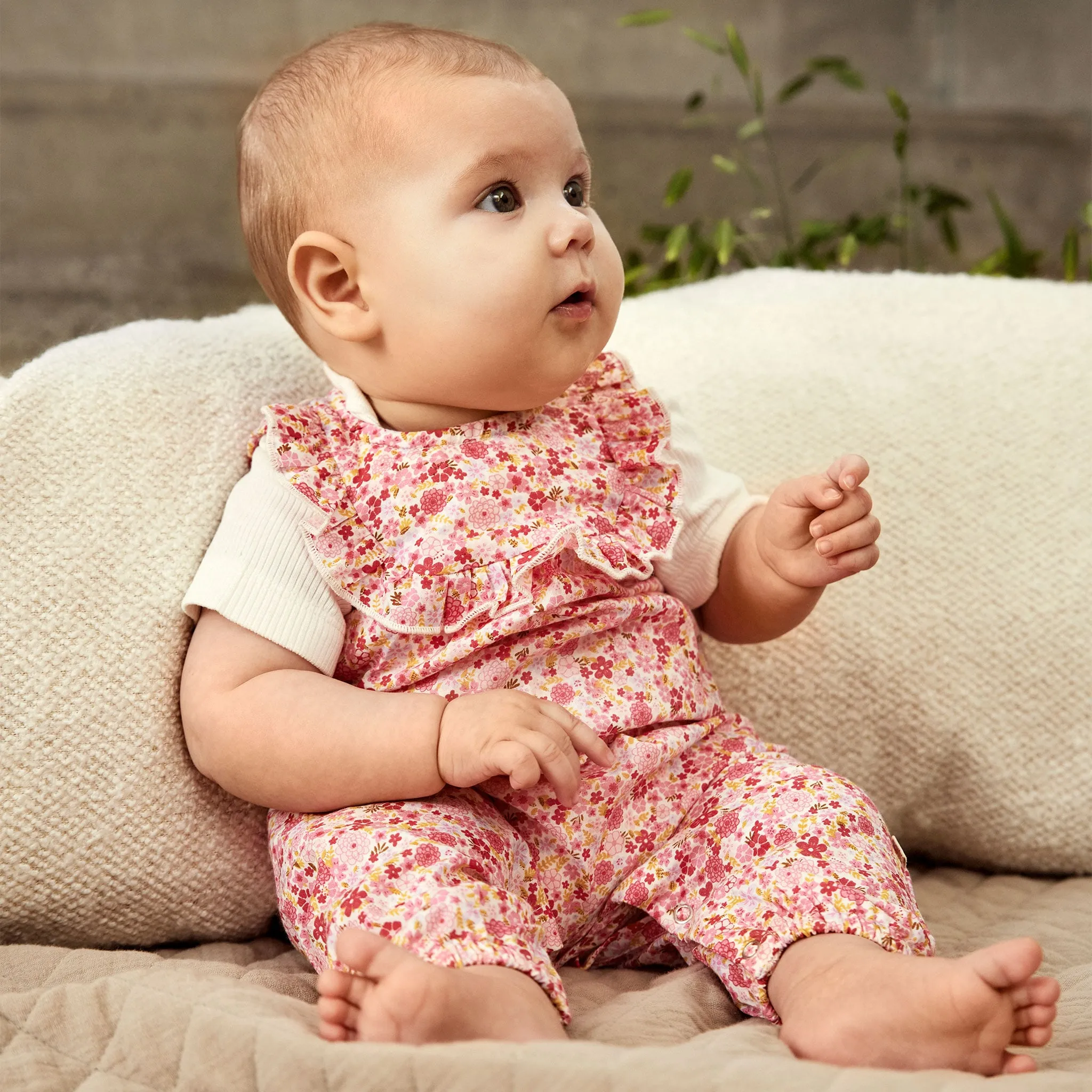 Minymo Combinaison Floral 6-24mois