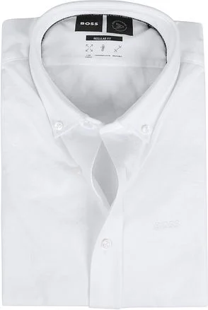 BOSS Overhemd Uni Wit 50469378-100 kopen
