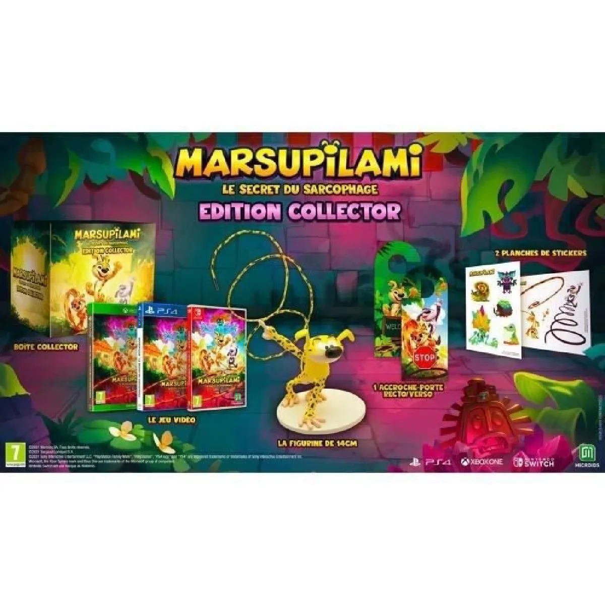 Microids Martupilami Le Secret du Sarcophage Édition Collector - Switch