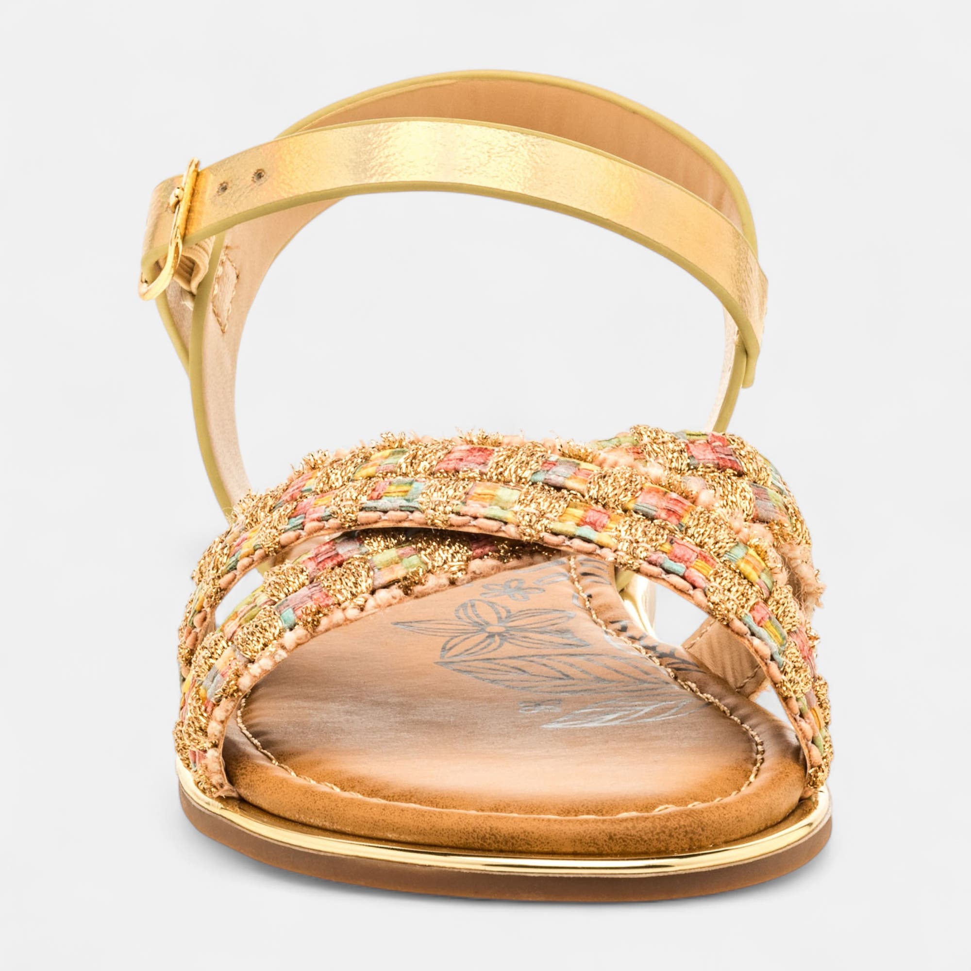 Nu-pieds Fille or