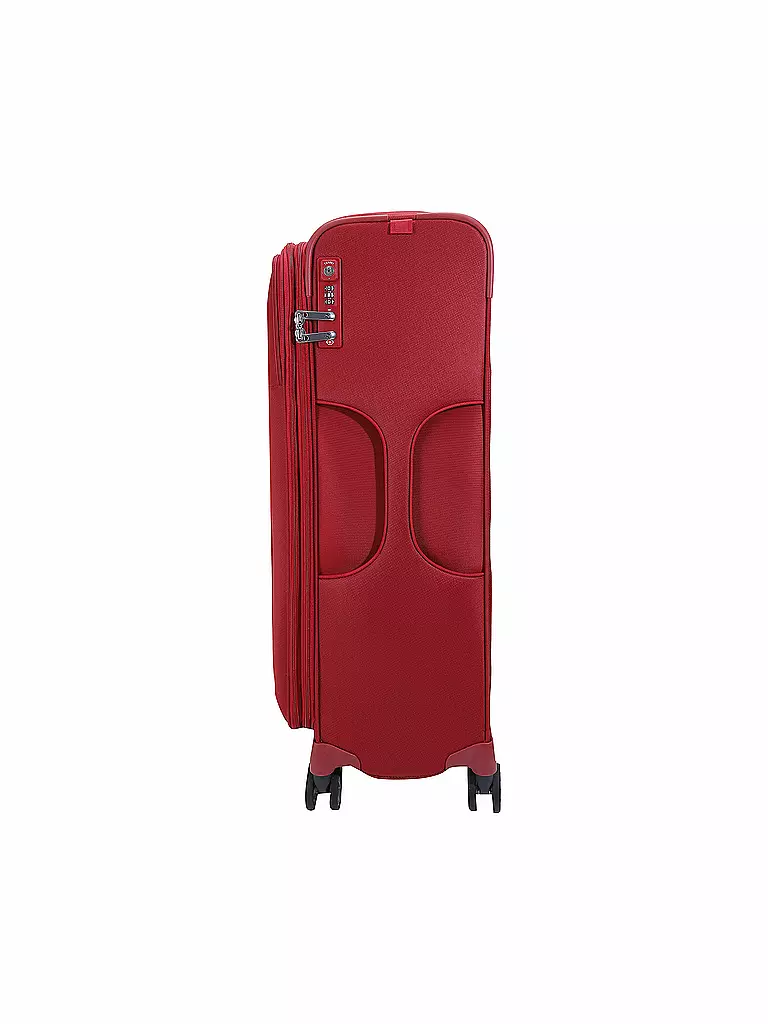 SAMSONITE Trolley  D' LITE SPINNER 71cm erweiterbar Chili Red rot