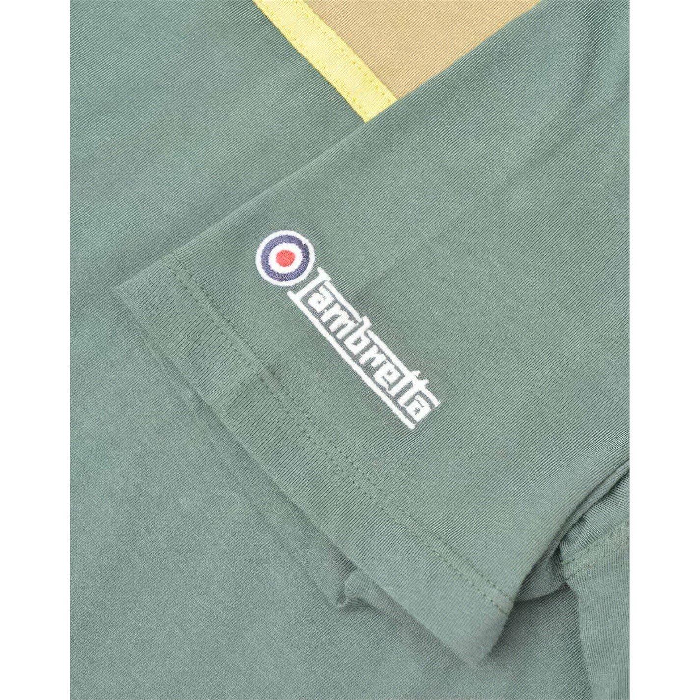 Lambretta Paisley Panel Tee