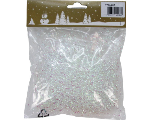 Decoratieve wol 10g wit