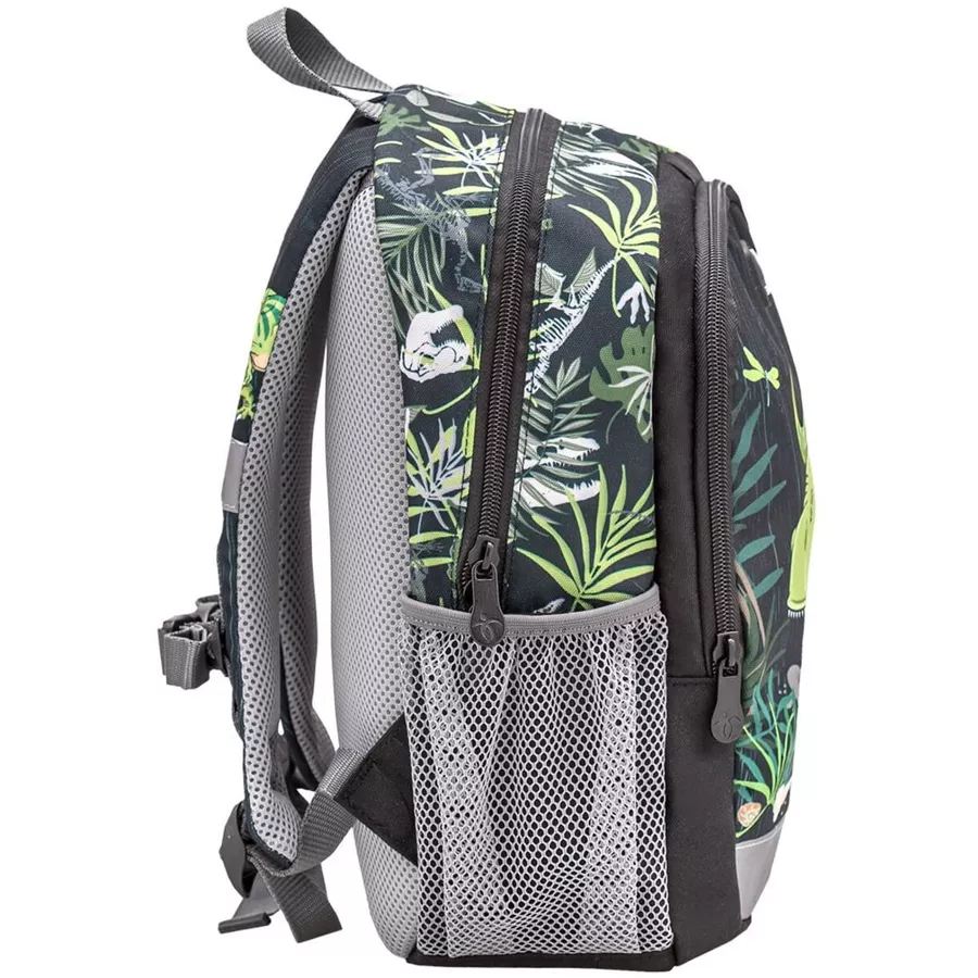 Belmil Kindergartenrucksack Kiddy Plus Kindergartenrucksack für 3-6 Jährige Kinder mit Brustgurt Dinosaurs