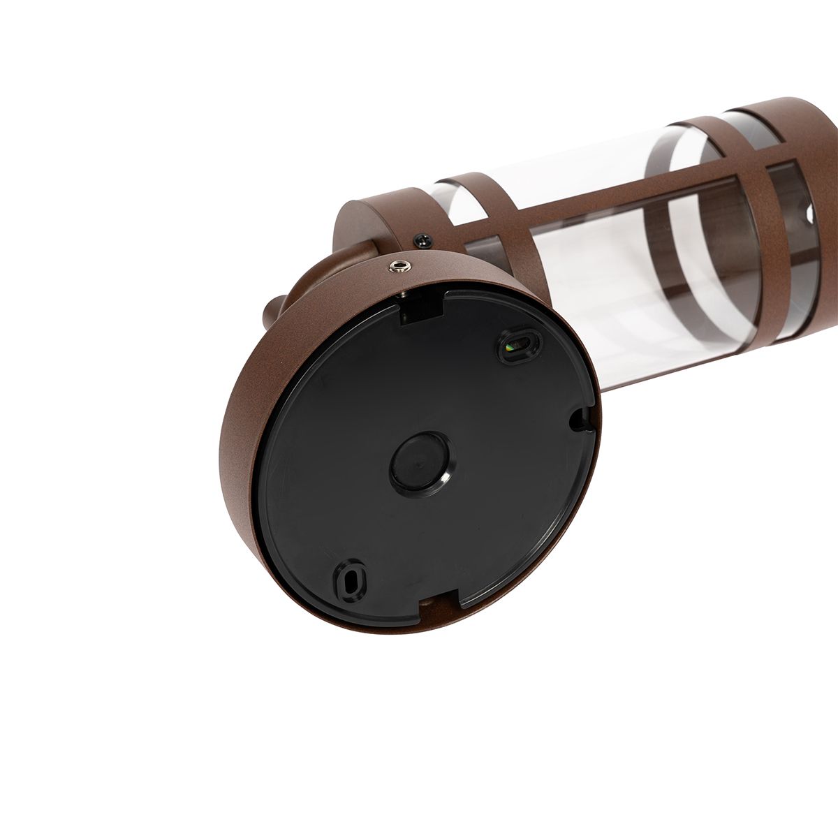 Buiten wandlamp roestbruin IP44 met bewegingssensor - Ruben