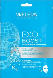 Weleda Exo Boost Hydrobounce Tuchmaske Feuchtigkeit, 20 ml