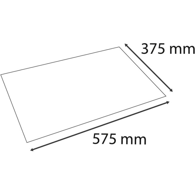 Sous-main en carton rigide OfficeByMe 57,5 x 37,5 cm - Beige