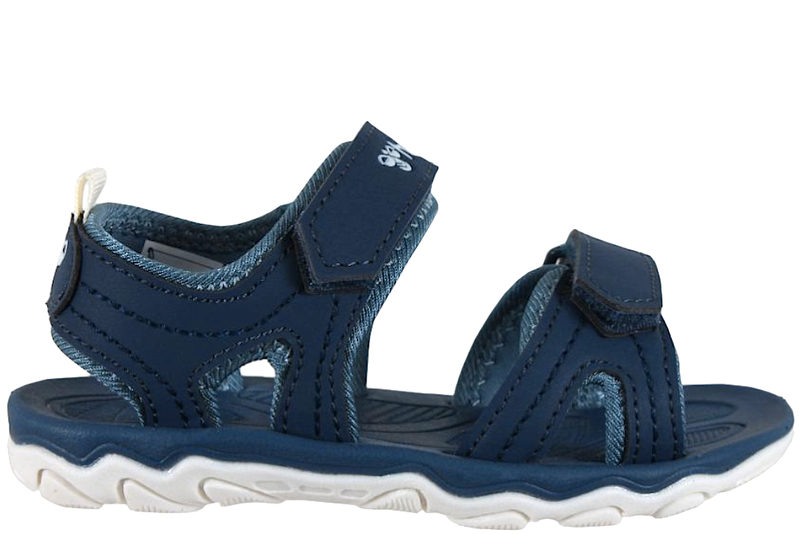 HUMMEL SANDAL SPORT JR SANDAL I MØRKEBLÅT SYNTET