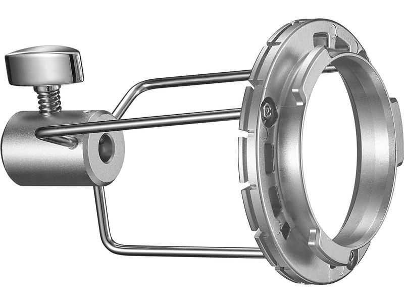 Godox Adapter PF-GM für Blitzgeräte und Beleuchtungskörper Zur Montage von Godox-Blitzen und -Leuchten auf der Godox-Parabolreflektor-Fokussierstange