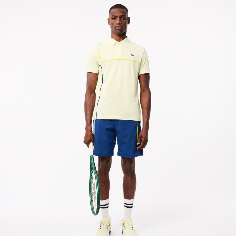 Short tennis Lacoste Taffetas Diamante bleu