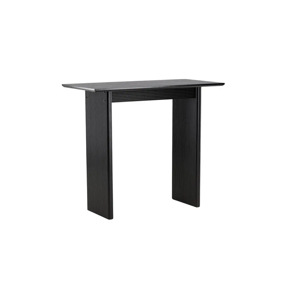 Bartafel Zwart Hout - 120x60x105cm - Vail