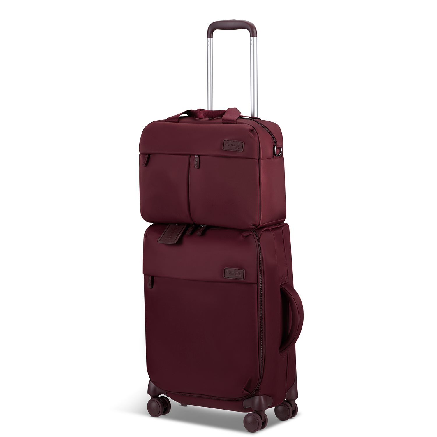 Lipault City Plume Carryall bordeaux