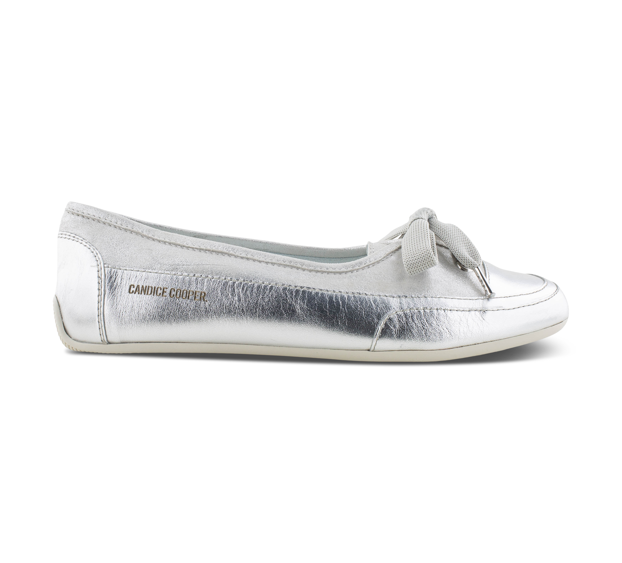 Candice Cooper Candy Bow - Ballerinas silber